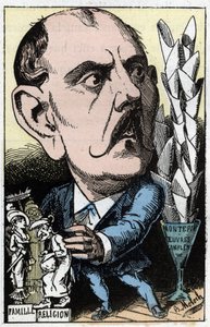 Portrait of Xavier de Montepin, French writer by Moloch