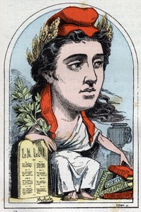 Allegory of the Republic (Marianne) in 
