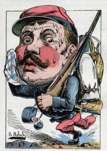 Allegory of a Reservist in the 19th Century