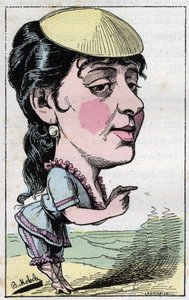 Anne Marie-Louise (Marie Louis) Damiens, known as Anna Judic, French comedian