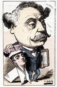 Cartoon by Alexandre Dumas Fils