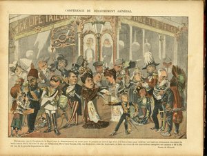 Illustration of Moloch (1849-1909) in Le Rire by Moloch