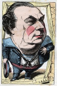Portrait of Francois Dumaine (1831-1893), French comedian