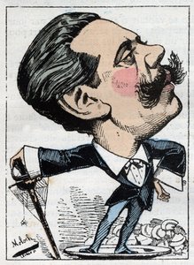 Portrait of Paul Granier de Cassagnac (1842-1902), French political journalist in 