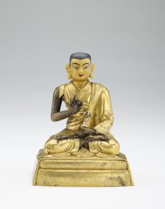 Unidentified Teacher, from a Partial Set of Lamas and Teachers, Mid 19th Century by Mongolian School