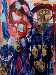 Vibrant Abstract Blooms