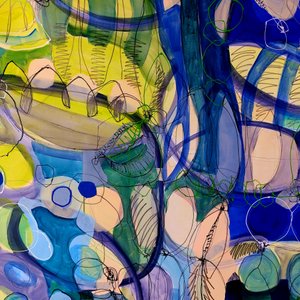 Vibrant Fluid Abstract