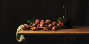Dark Plum Harvest by Monique van Velzen