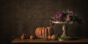 Kitchen Table Still Life by Monique van Velzen