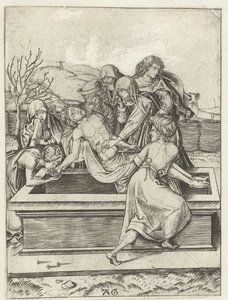 Entombment (Passion Story) by Monogrammist AG
