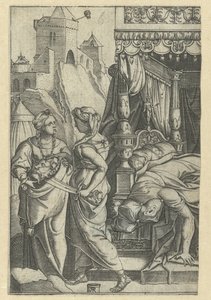 Judith with the Head of Holofernes by Monogrammist RR