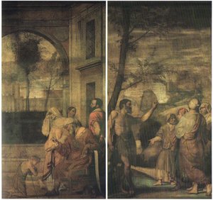 Chiesa di San Giovanni Evangelista Organ Case by Moretto da Brescia