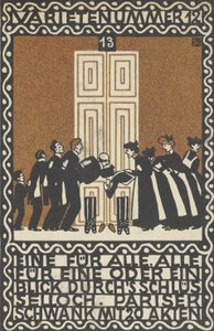 Variety Act 12: One for All, All for One or a Glimpse through the Keyhole