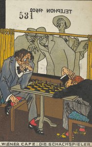The Chess Players by Moritz Jung