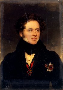Portrait of Count Alexey Alexeyevich Perovsky, Writer Antony Pogorelsky by Moritz Michael Daffinger