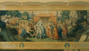The Beautiful Melusine: III. The Bride by Moritz Ludwig von Schwind