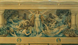 The Beautiful Melusine: V. The Sanctuary by Moritz Ludwig von Schwind