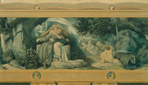 The Beautiful Melusine: X. The Reunion by Moritz Ludwig von Schwind