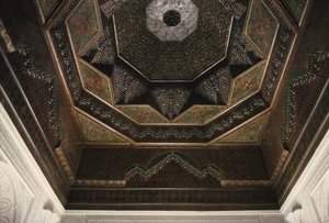 Kasbah of Thamiel Glaoui, ceiling (detail)