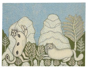 Cats in the Snow