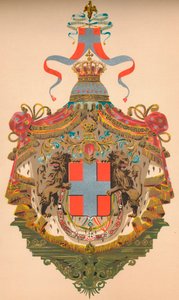 Coat of Arms of the Kingdom of Italy, c1933