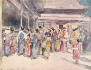 Lookers-On, c. 1887, 1901 by Mortimer L Menpes