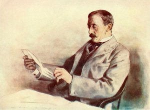 Lord Milner by Mortimer L Menpes