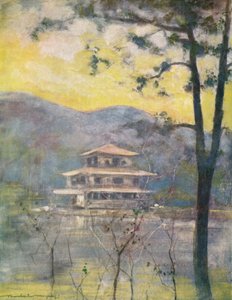 Outside Kioto by Mortimer L Menpes