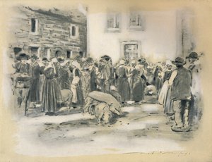 Pig Market by Mortimer L Menpes