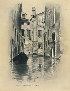 Street in Venice by Mortimer L Menpes