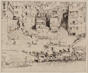 City on the Ganges by Mortimer Ludington Menpes