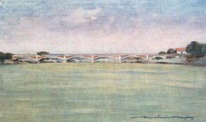 Early Morning on the Seine by Mortimer Ludington Menpes
