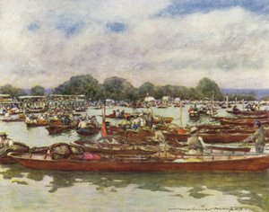 Henley Regatta by Mortimer Ludington Menpes