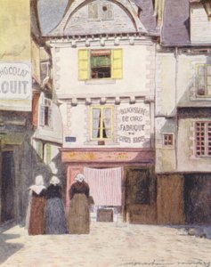 Place Henri Quatre, Vannes by Mortimer Ludington Menpes