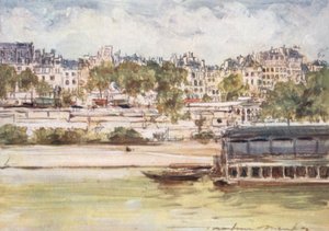 Wash-House near Pont Neuf by Mortimer Ludington Menpes