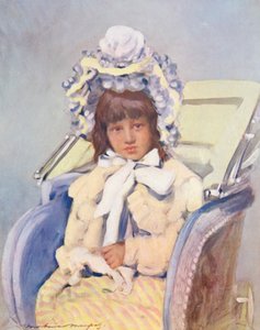 World’s Children: American, With Nurse by Mortimer Ludington Menpes