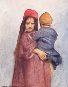 World’s Children: Cashmere, An Armful by Mortimer Ludington Menpes