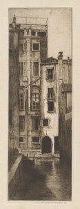 Back by Way Canal by Mortimer Menpes