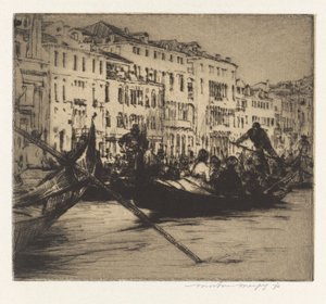 Festival Day, Venice by Mortimer Menpes