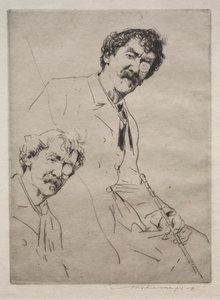 James MacNeill Whistler by Mortimer Menpes