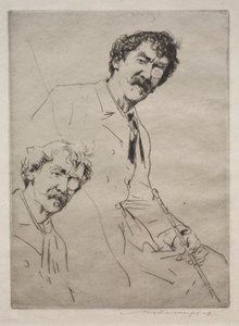 James MacNeill Whistler by Mortimer Menpes