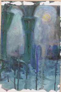 Night Reflections, Venice by Moses J. Adams
