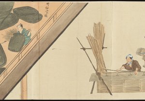 Illustrations of Uji Tea Production