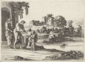 The Expulsion of Hagar by Moyses van Wtenbrouck