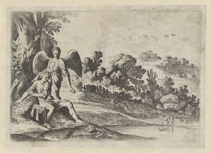 Tobias Frightened by the Fish by Moyses van Wtenbrouck