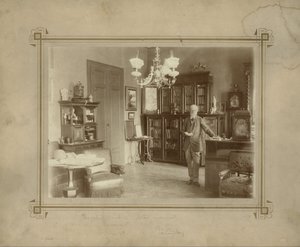 Jókai in His Study