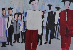 Modern Figures Gathering by Mr PETTO