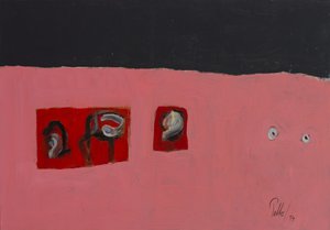 Pink Abstract Figures