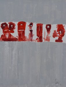 Quirky Red Characters