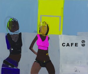 Vibrant Cafe Scene